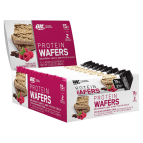 OPTIMUM NUTRITION ON PROTEIN WAFERS LOW SUGAR HIGH PROTEIN - 9 BARS